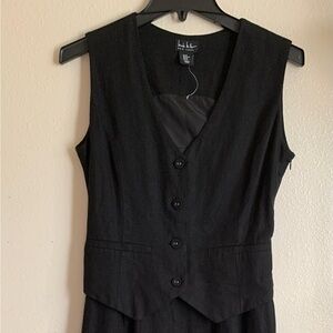 Nicole Miller Black XS Black Dress